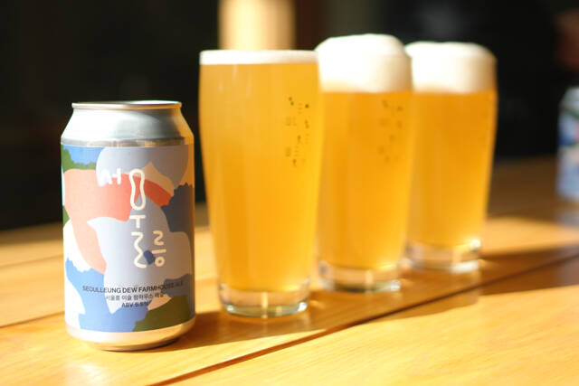 울릉브루어리가 출시한 서울릉 맥주. /울릉브루어리
