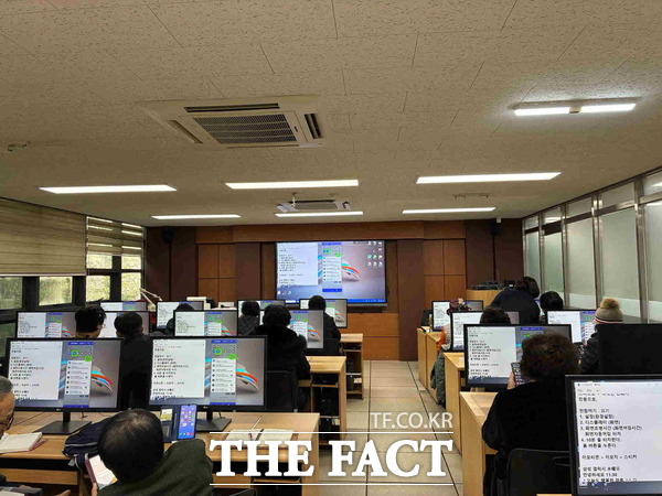 2026년 1분기 금산군 주민정보화교육 모습. /금산군