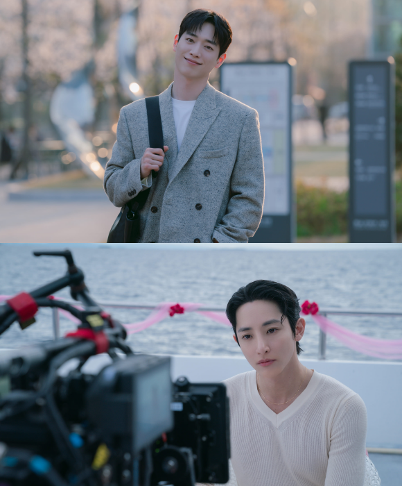 월간남친의 비하인드 스틸컷이 공개됐다. /넷플릭스