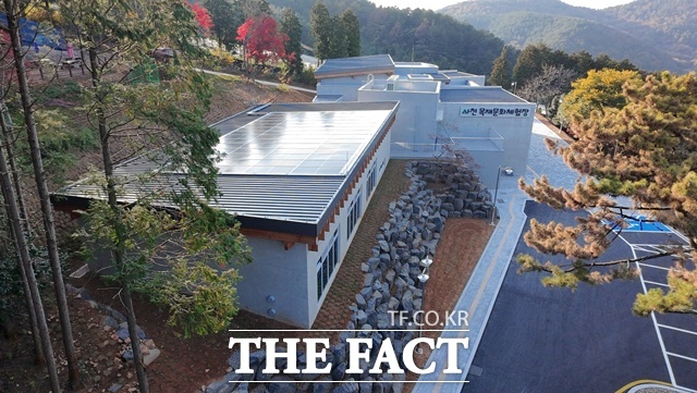 사천 목재문화체험장. /사천시