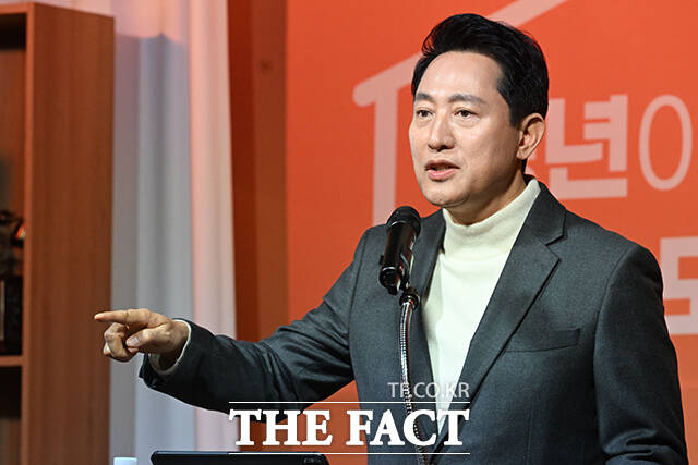 국민의힘 공천관리위원회가 11일 6·3 지방선거 서울시장과 충남도지사 후보에 대한 추가 공천 신청을 받기로 하면서 오세훈 서울시장과 김태흠 충남지사가 등록에 나설지 주목된다. 사진은 오 시장. /김성렬 기자