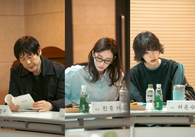 배우 설경구 전종서 서은수(왼쪽부터)가 영화 바위로 호흡을 맞춘다. /(주)에이스메이커무비웍스