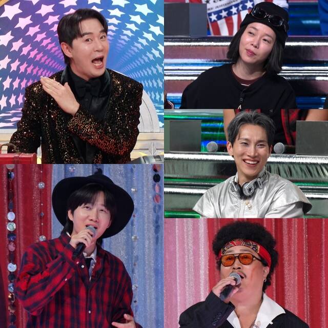 놀라운 목요일의 MC로 나서는 붐 정이랑 서은광 조째즈 이용진(왼쪽 위부터 시계방향)이 프로그램에 임하는 각오를 밝혔다. /tvN