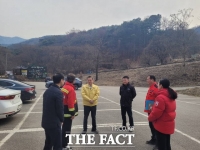  아산시, 봄철 산불방지 현장 점검…초기 대응 체계 강화 