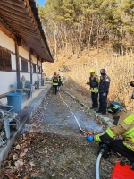  [취재석] 산불 오기 전에 막는다…무섬마을 지키는 3톤 방어선