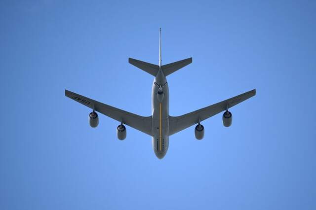 사진은 미 공군 KC-135 급유기 기종의 모습. /AP·뉴시스