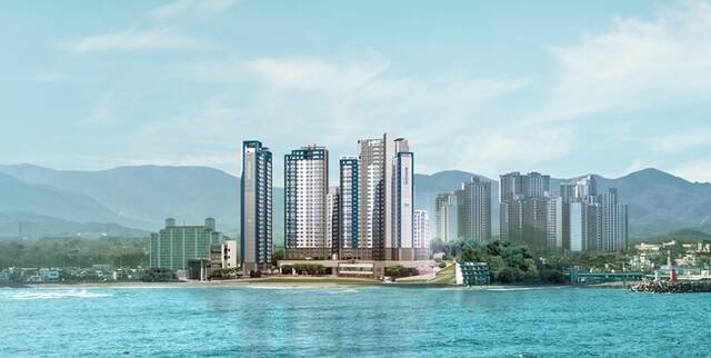 한국토지신탁이 이달 중 강원도 고성군에서 르네오션 고성 퍼스트뷰 분양에 나설 예정이다. /한국토지신탁