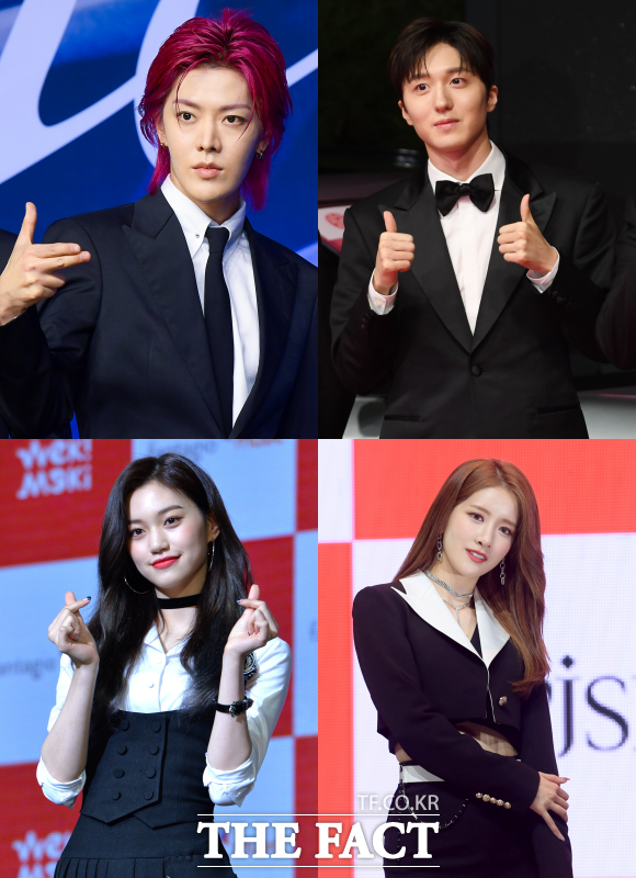 유타 강찬희 추소정 김도연(왼쪽 위부터 시계방향)이 3월 관객들과 만난다. /더팩트 DB