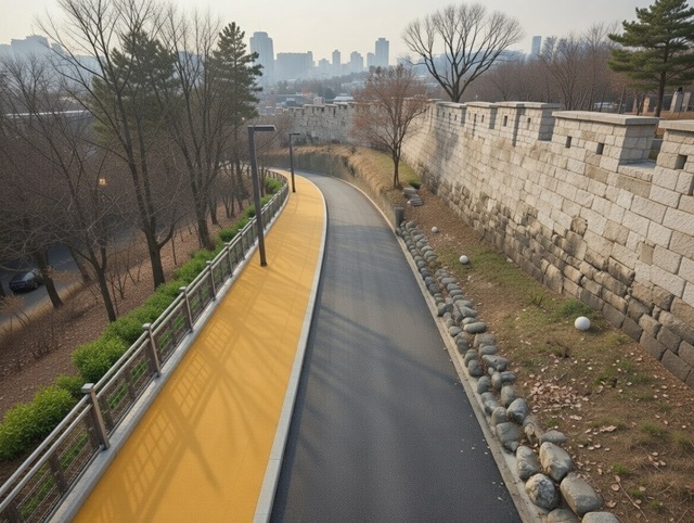 종로구청은 내달 완공 목표로 '낙산성곽길 일대 걷고 싶은 거리 조성 사업'을 추진한다고 13일 밝혔다. /종로구청