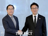  김민석 총리, 앤디 김 면담 '한국 동반자 법안' 협조 요청 [TF사진관]