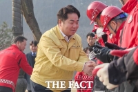  오세현 아산시장, 산불방지 전문교육 현장 방문…