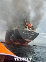  이란, 호르무즈 넘어 걸프해 '선박 타격' [TF사진관]