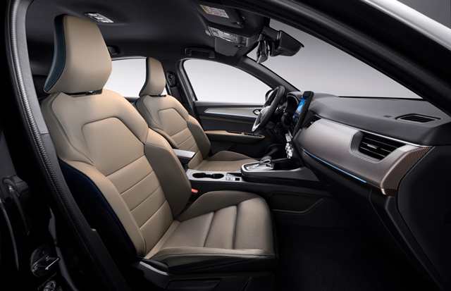 2027년형 르노 아르카나 실내. /르노코리아