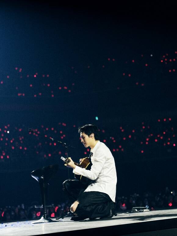 우즈는 이날 자신을 Drowning으로만 알고 있는 사람들도 팬으로 만들겠다는 강한 자신감을 보였다./EDAM엔터테인먼트