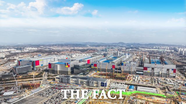 드론 실증 지역인 평택 반도체클러스터. /평택시