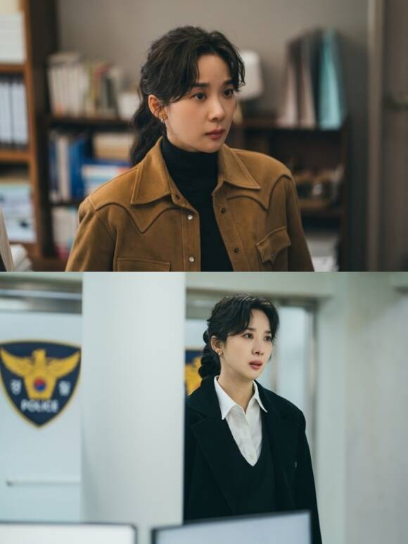 배우 이청아는 '아너'에서 황현진 역을 맡아 저돌적인 면모로 사건의 문을 여는 역할을 톡톡히 소화했다. /ENA