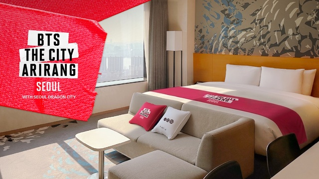 서울드래곤시티가 방탄소년단 컴백 기념 한정판 스페셜 객실 패키지를 출시한다. /서울드래곤시티
