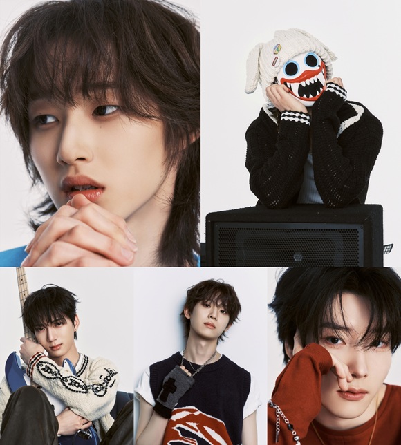 하츠웨이브의 케이텐 하기와 리안 윤영준 데인(왼쪽 위부터 시계방향)은 4월 8일 미니앨범 'The First Wave'를 발매하고 정식 데뷔한다./카카오엔터테인먼트