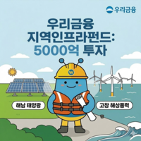  우리금융, 5000억원 규모 지역인프라펀드 조성