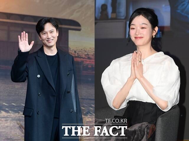 배우 김남길(왼쪽)과 이유미가 SBS 새 드라마 '악몽'으로 호흡을 맞춘다. /더팩트 DB