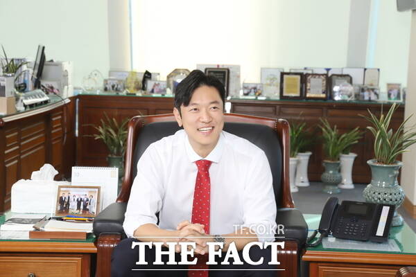 박철용 대전시 동구의원(국민의힘, 동구나)이 18일 <더팩트>와 인터뷰를 진행하고 있다. /정예준 기자