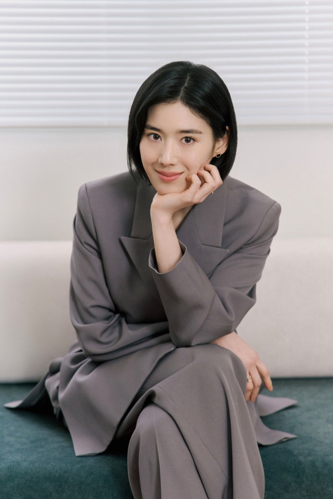 배우 정은채가 <더팩트>와 만나 지난 10일 종영한 ENA 월화드라마 '아너' 관련 인터뷰를 진행했다. /프로젝트 호수