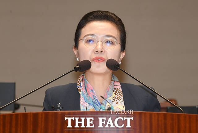 차진아 고려대 법학전문대학원 교수가 중수청법과 공소청법의 문제점에 관해 설명하고 있다.
