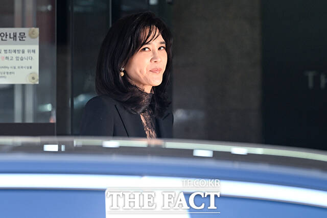 주주총회 참석 앞둔 이부진 호텔신라 사장.