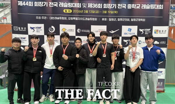 백석대 레슬링팀이 제44회 회장기 전국레슬링대회에서 금메달 2개, 은메달 3개, 동메달 3개 등 총 8개의 메달을 획득했다. /백석대학교