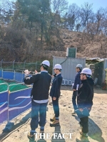  최병수 대전지방조달청장, 해빙기 건설현장 방문…애로사항 청취