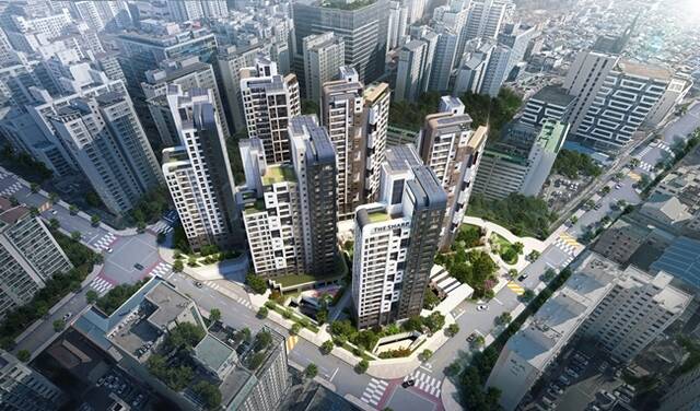 포스코이앤씨가 서울 영등포구 문래동 일대에 들어서는 '더샵 프리엘라' 견본주택을 20일 개관한다. /포스코이앤씨