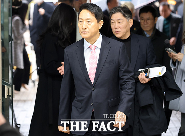 오세훈 서울시장이 20일 정치브로커 명태균 씨와 법정 대면을 앞두고 