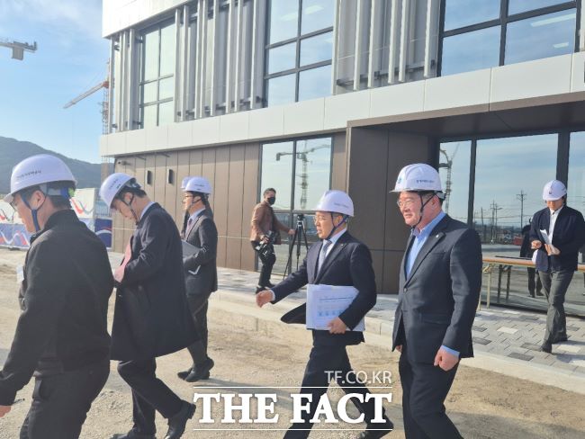 남양주시 왕숙지구 현장 방문 모습 /GH