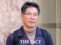  '위안부 모욕' 극우단체 김병헌 대표 영장실질심사 출석 [TF사진관]