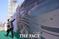  이수희 강동구청장 '이곳이 옥상 공연장' [포토]