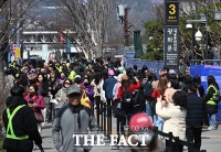  BTS 컴백 '인파로 북적이는 광화문' [TF사진관]