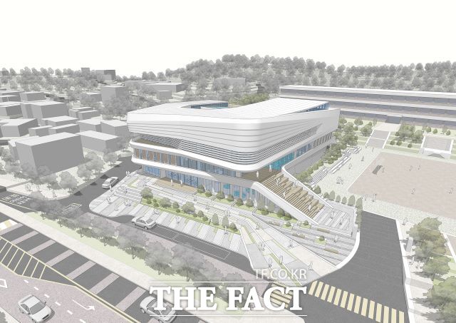 (가칭) 백암복합문화센터 조감도. /용인시