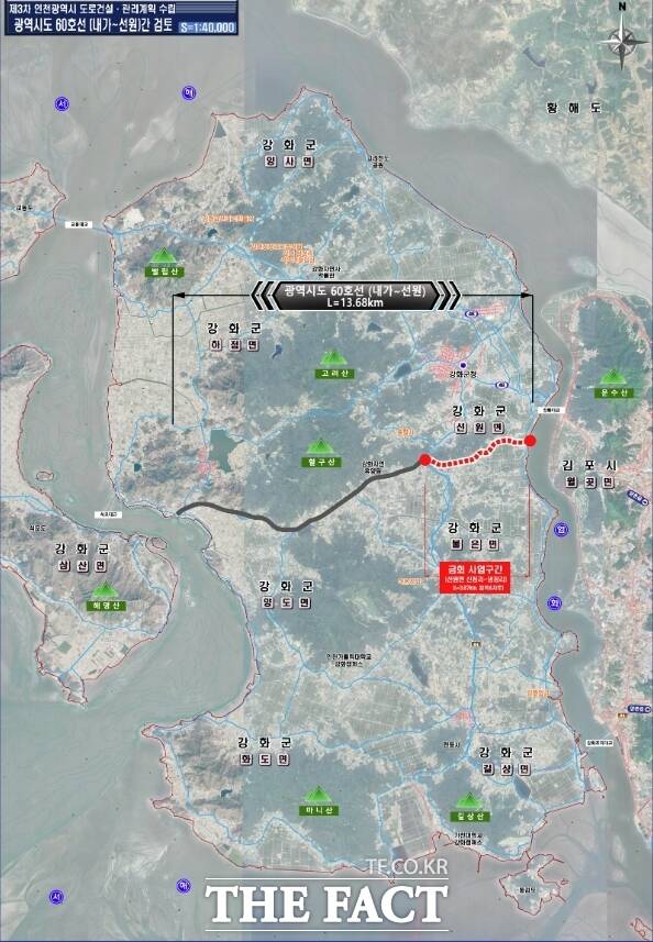 광역시도60호선 위치도 /인천시