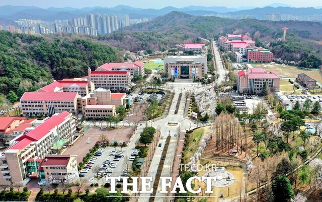 목원대학교 캠퍼스 전경. /목원대