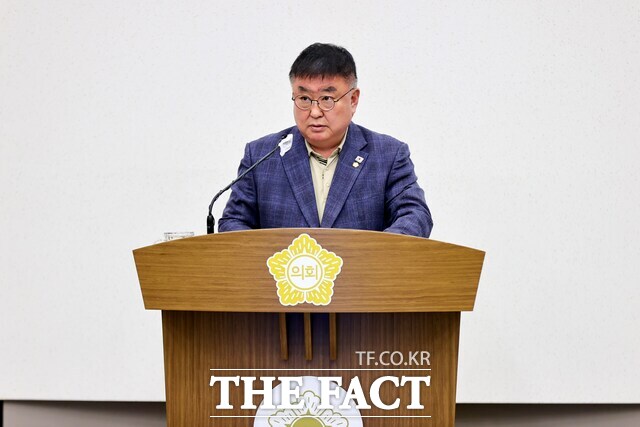 심의수 당진시의원이 23일 제127회 임시회 5분 자유발언에서 복지 용구 공공 임대체계 구축을 강력히 제안했다. /당진시의회