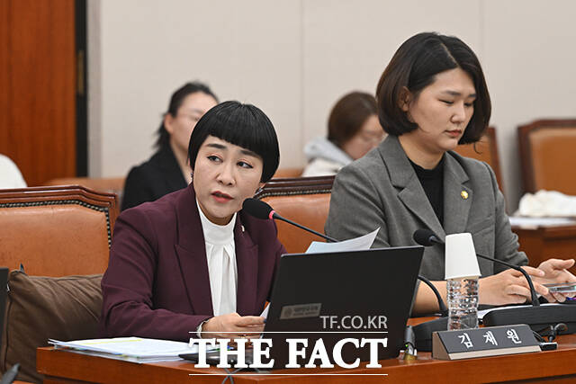 발언하는 김재원 조국혁신당 의원(왼쪽).