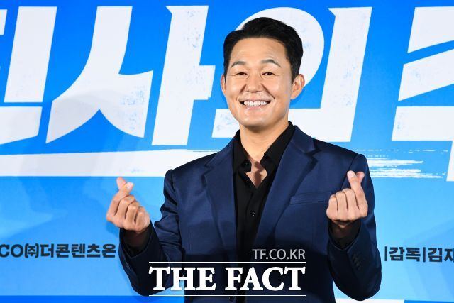 배우 박성웅이 임성근 전 해병대 1사단장의 위증 혐의 재판에 증인으로 채택됐지만 출석하지 않았다./서예원 기자