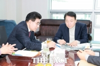  이응우 계룡시장, 국회방문...민선8기 지역 현안 해결 총력