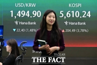  미국·이란 종전 기대감 반영…'원/달러 환율 1490·코스피 5600선' 회복 출발 [TF사진관]
