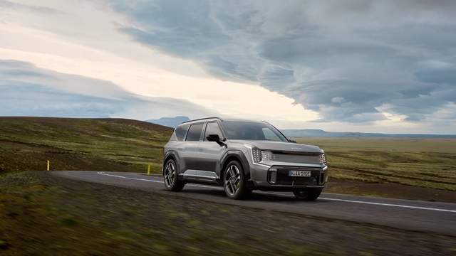 기아 EV9 GT가 독일 아우토빌트 전기차 비교 평가에서 볼보 EX90을 제치고 상품 경쟁력을 입증했다. /기아