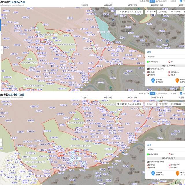 송동마을 주민들은 최근 국가유산청으로부터 서초구 우면동 산 77 번지 일원은 2021~2022년 실시한 '매장유산 유존지역 고도화사업'을 통해 여산 송씨 묘역 추정지임을 확인했다는 답변을 받았다. /송동마을 비상대책위원회