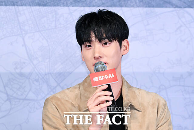 정가람은 재벌 3세 인플루언서 중호 역을 맡아 배성우와 혐관 케미를 형성한다. /서예원 기자