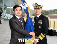  김경률 제39대 해군참모총장 취임…