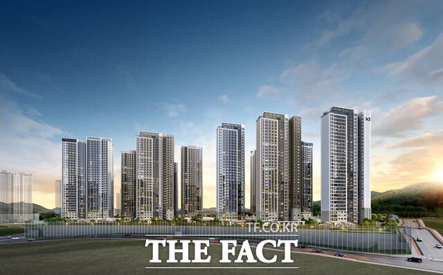 아산탕정자이 메트로시티 조감도 /GS건설