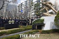  모교에서 엄수된 'UDT 전설' 한주호 준위 추모식 [TF사진관]